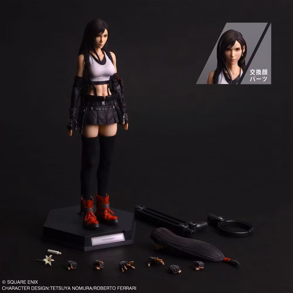 Final Fantasy VII Rebirth Play Arts Shin Tifa Lockhart Action Figure