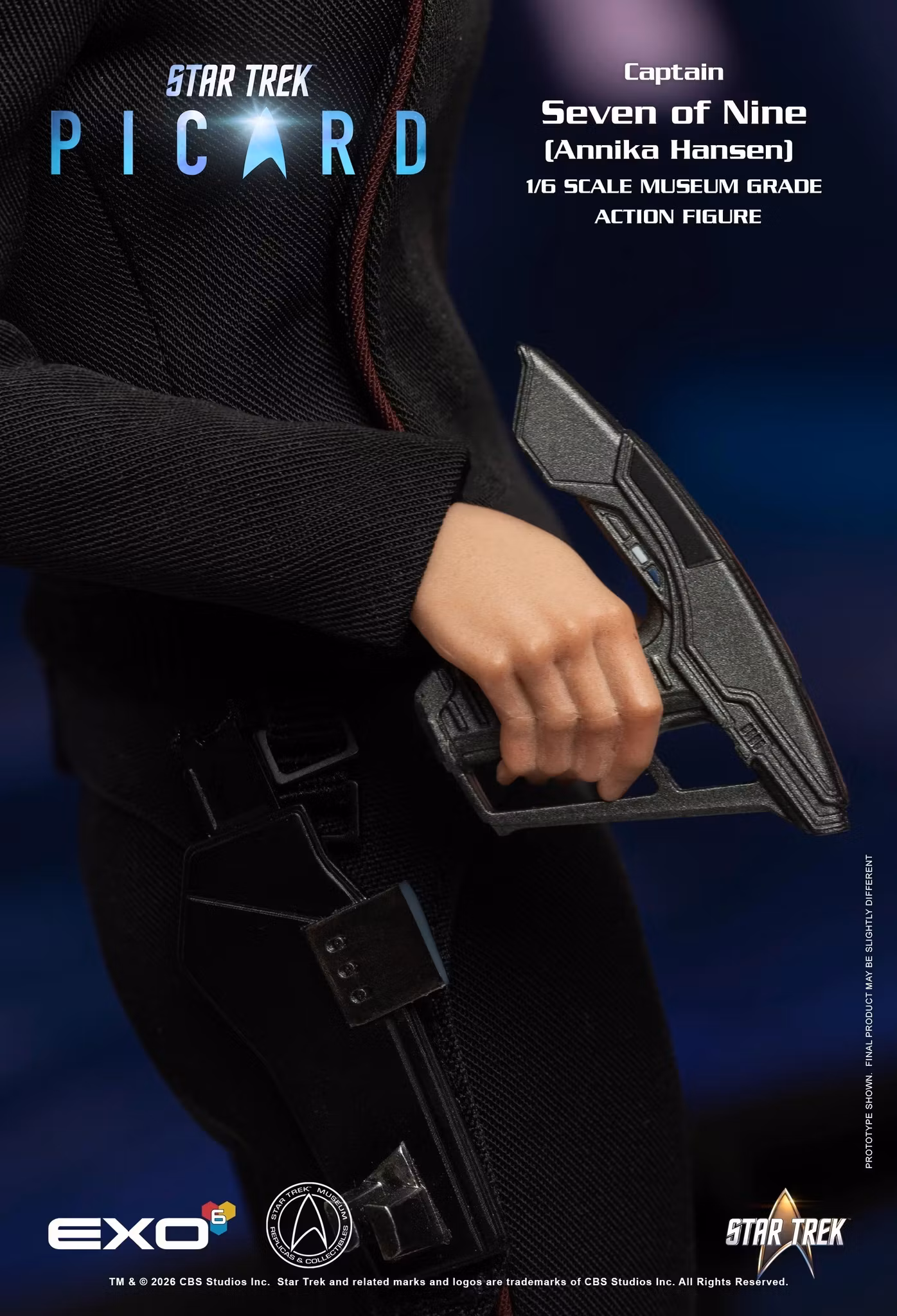 Star Trek: Picard Captain Seven of Nine (Annika Hansen) 1/6 Scale Action Figure