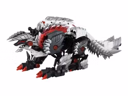 Zoids x Monster Hunter Synergenex Wild Liger Stygian Zinogre Model Kit
