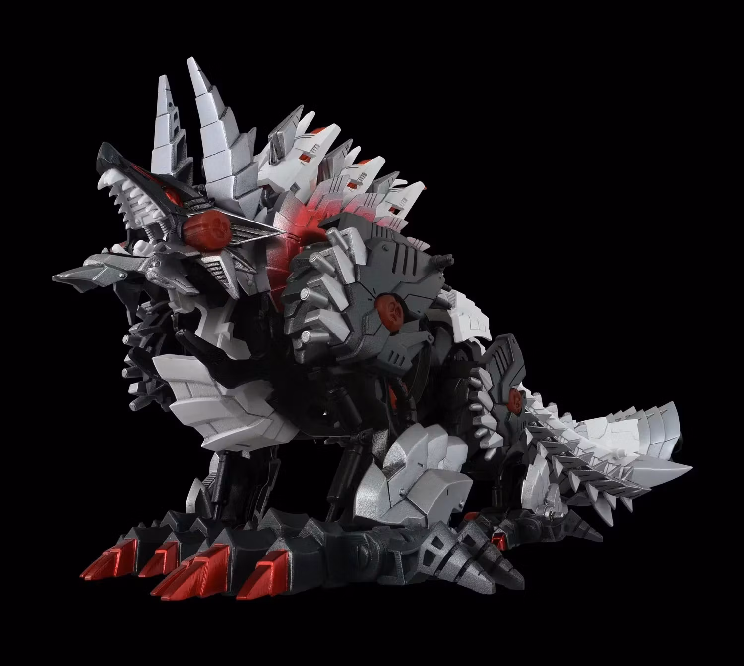 Zoids x Monster Hunter Synergenex Wild Liger Stygian Zinogre Model Kit