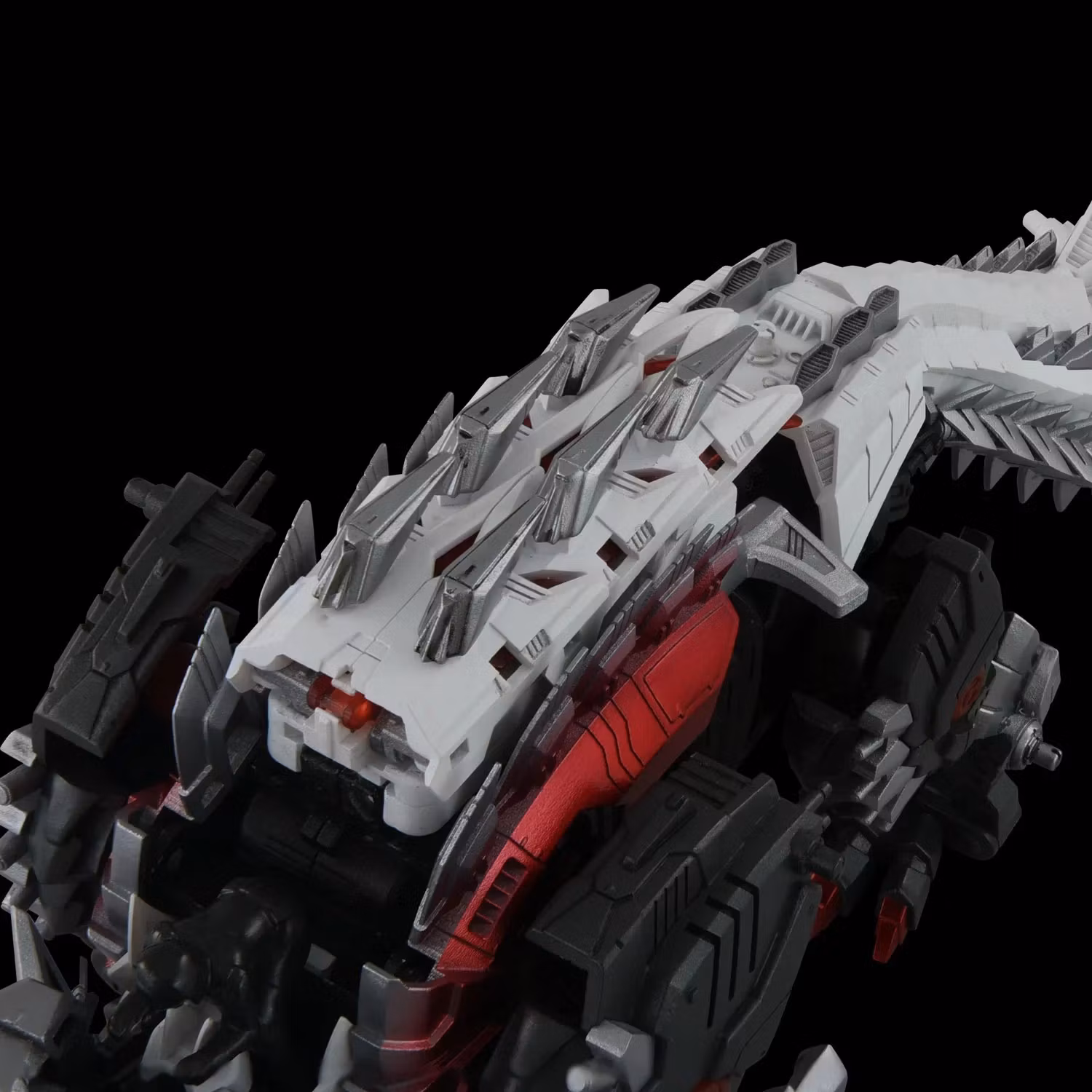 Zoids x Monster Hunter Synergenex Wild Liger Stygian Zinogre Model Kit
