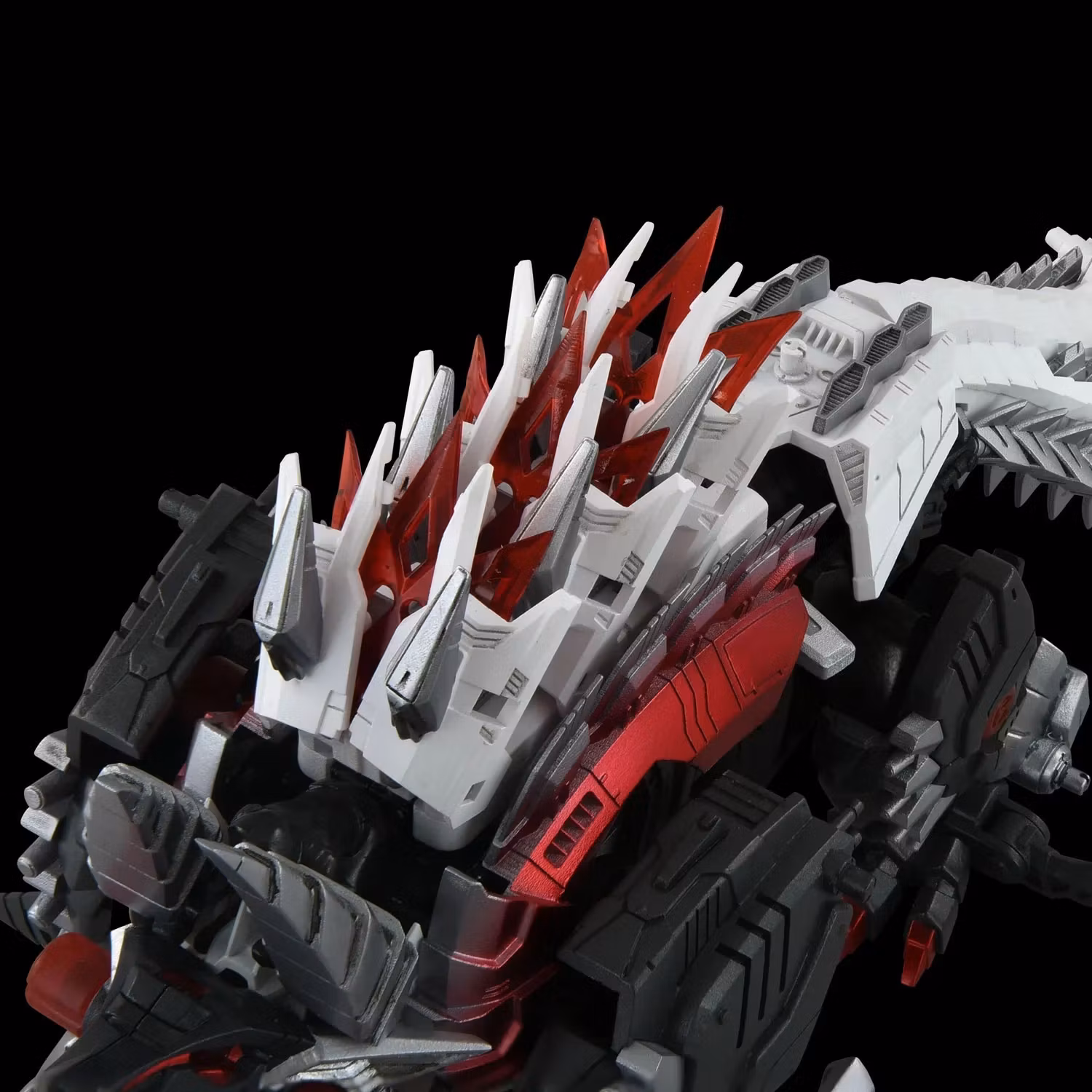Zoids x Monster Hunter Synergenex Wild Liger Stygian Zinogre Model Kit