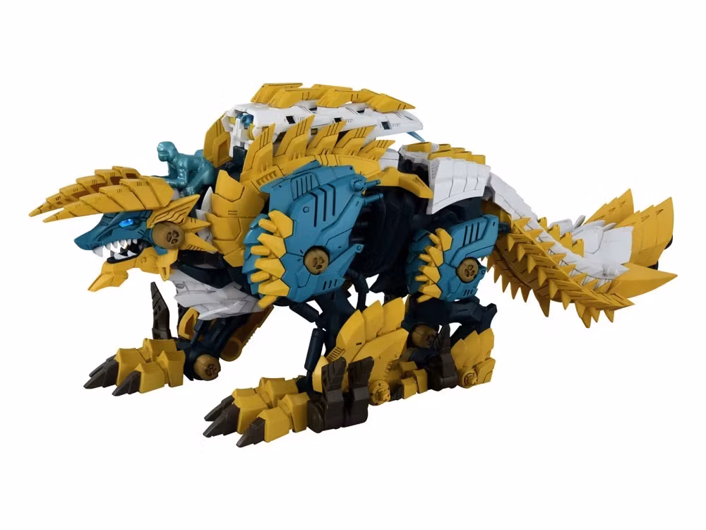 Zoids x Monster Hunter Synergenex Wild Liger Zinogre Model Kit