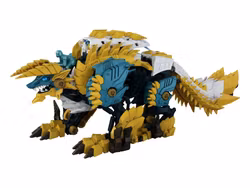 Zoids x Monster Hunter Synergenex Wild Liger Zinogre Model Kit