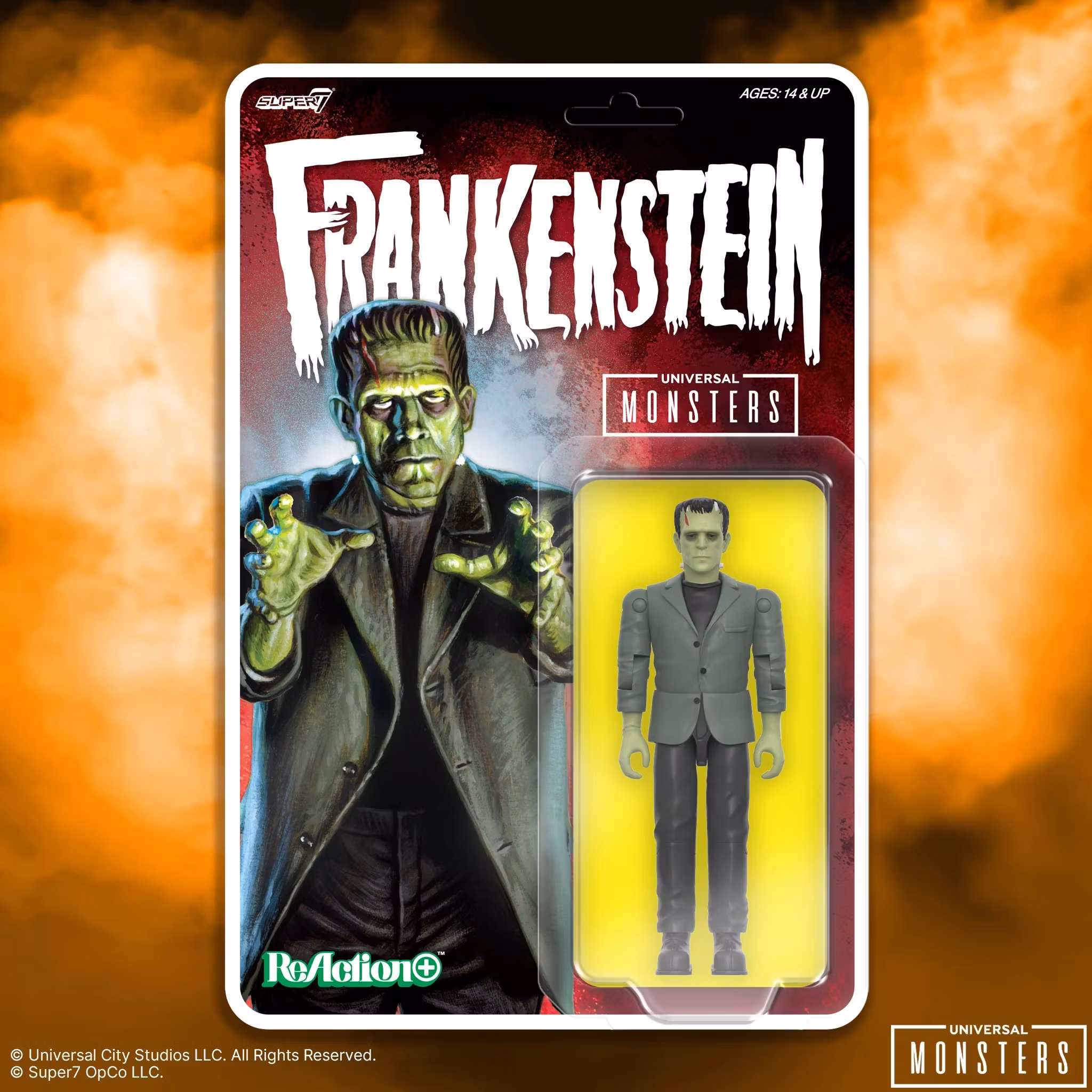 Universal Monsters ReAction+ Frankenstein Action Figure