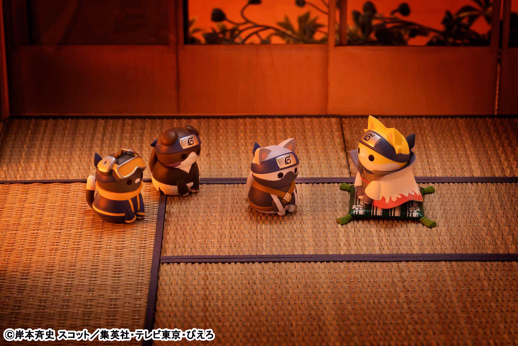 Naruto: Shippuden Nyaruto! Mega Cat Project Once Upon a Time in Konoha Village Box of 8 Random Figures (Rerelease)