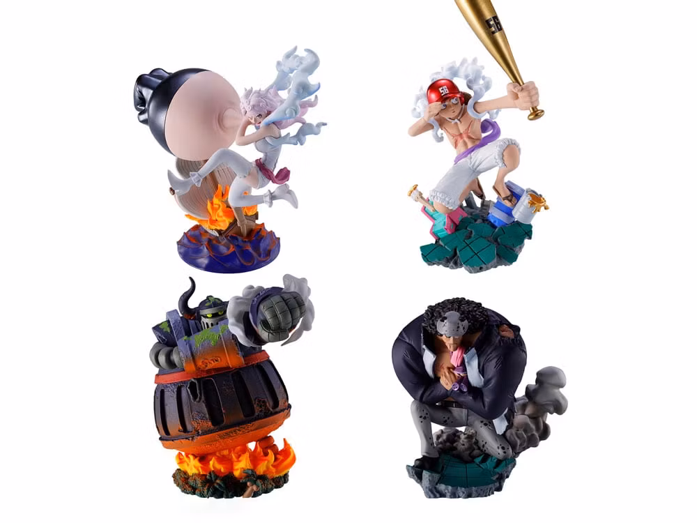 One Piece Logbox Re:Birth Petitrama Egghead 02 Box Set of 4 Figures