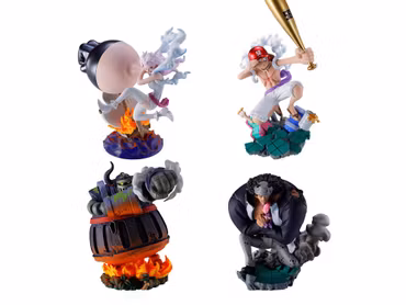 One Piece Logbox Re:Birth Petitrama Egghead 02 Box Set of 4 Figures