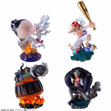 One Piece Logbox Re:Birth Petitrama Egghead 02 Box Set of 4 Figures