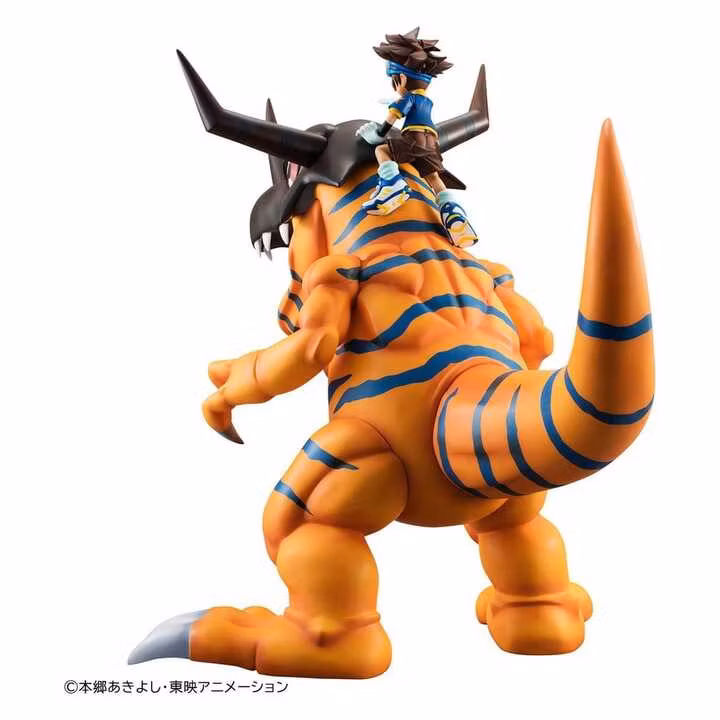 Digimon Adventure Precious G.E.M. Series Greymon & Taichi Yagami Figure (Rerelease)