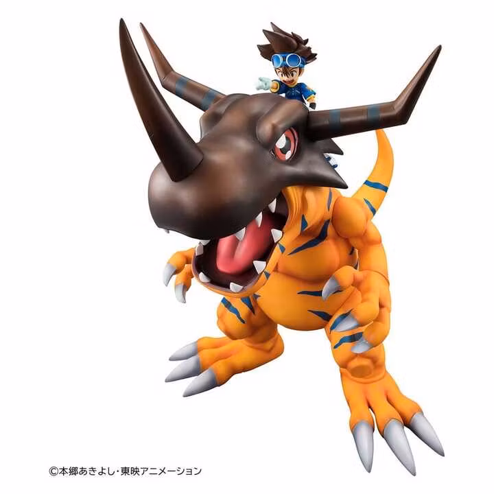 Digimon Adventure Precious G.E.M. Series Greymon & Taichi Yagami Figure (Rerelease)