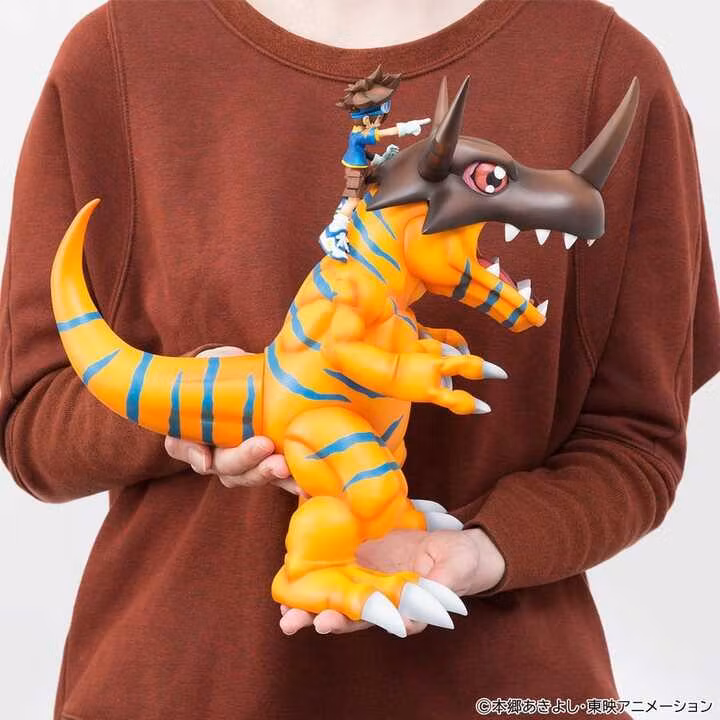 Digimon Adventure Precious G.E.M. Series Greymon & Taichi Yagami Figure (Rerelease)