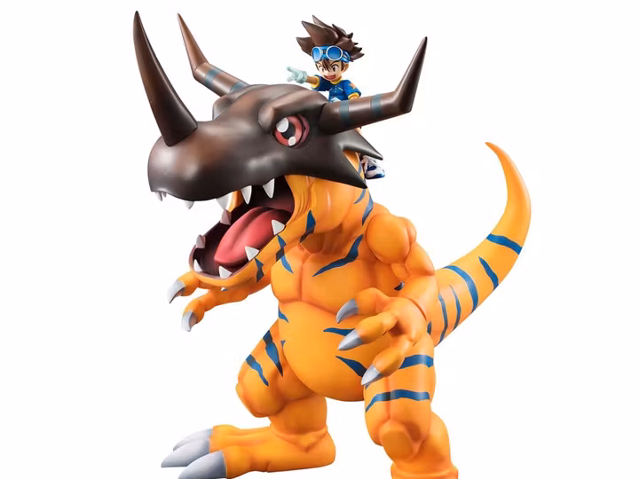 Digimon Adventure Precious G.E.M. Series Greymon & Taichi Yagami Figure (Rerelease)