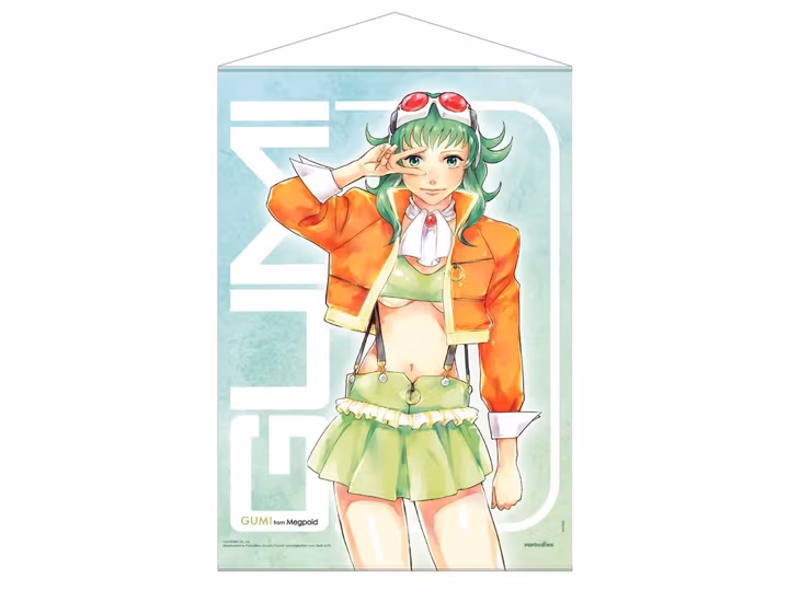 Vocaloid Megpoid Wallscroll Gumi V3 Adult 50 x 70 cm