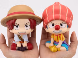 One Piece Look Up Series Shanks & Buggy (Childhood Ver.) (With Gift)