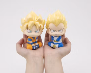 Dragon Ball Daima Look Up Series Super Saiyan Son Goku & Super Saiyan Vegeta (Mini) (With Gift)