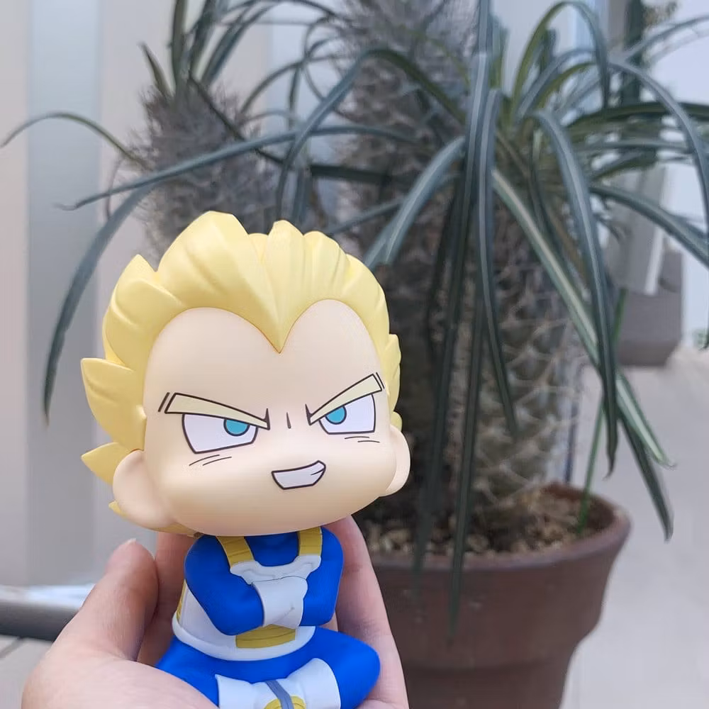 Dragon Ball Daima Look Up Series Super Saiyan Son Goku & Super Saiyan Vegeta (Mini) (With Gift)