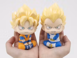 Dragon Ball Daima Look Up Series Super Saiyan Son Goku & Super Saiyan Vegeta (Mini) (With Gift)