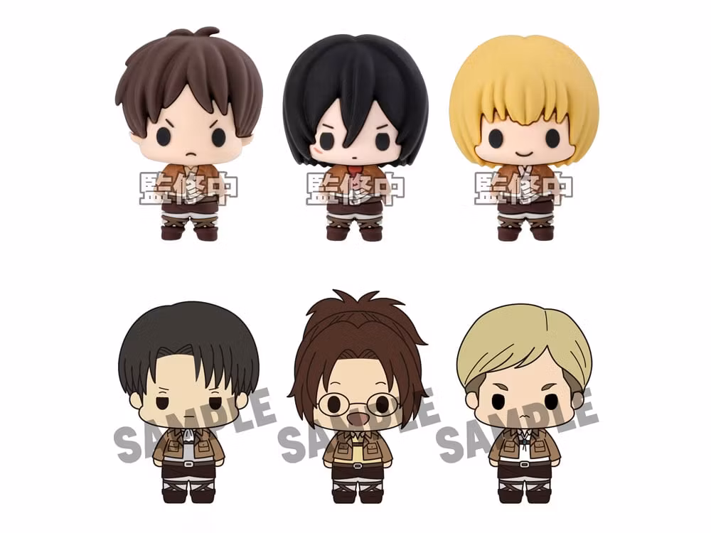 Attack on Titan Chokorin Collection Attack on Titan Set of 6 Figures