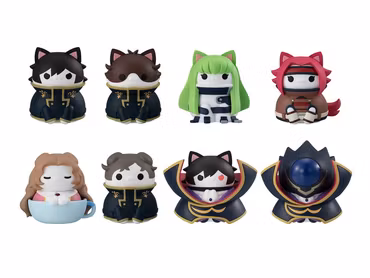 Code Geass: Lelouch of the Rebellion Mega Cat Project Code Genyass Set of 8 Figures