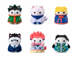 Hunter x Hunter Mega Cat Project Nyanter x Nyanter Hunter x Cat Box of 8 Random Figures