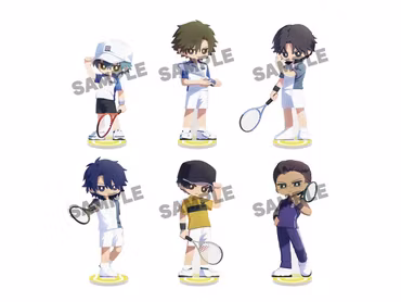 The New Prince of Tennis Irusta Vol.1 Set of 6 Acrylic Stand Figures