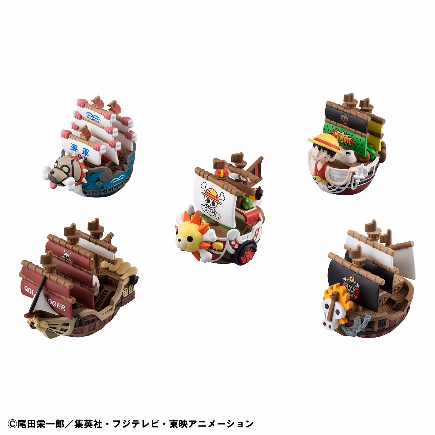 One Piece YuraColle Grandline Collection Vol.3 Box of 6 Random Figures
