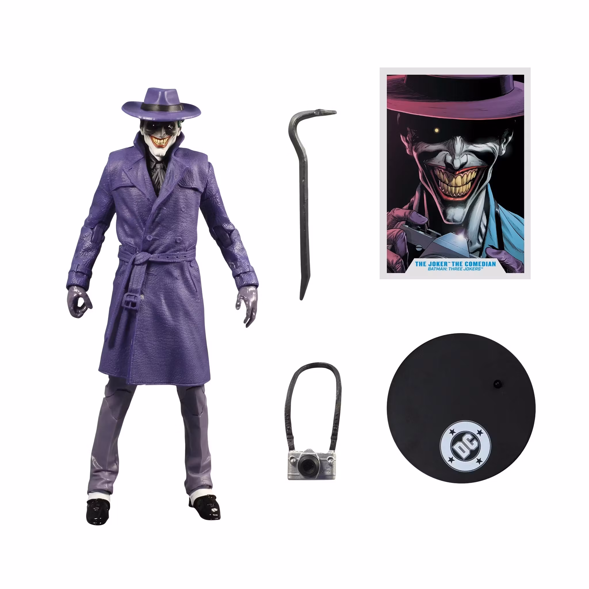Batman: Three Jokers DC Multiverse McFarlane Vault Collection The Joker (The Comedian) Action Figure