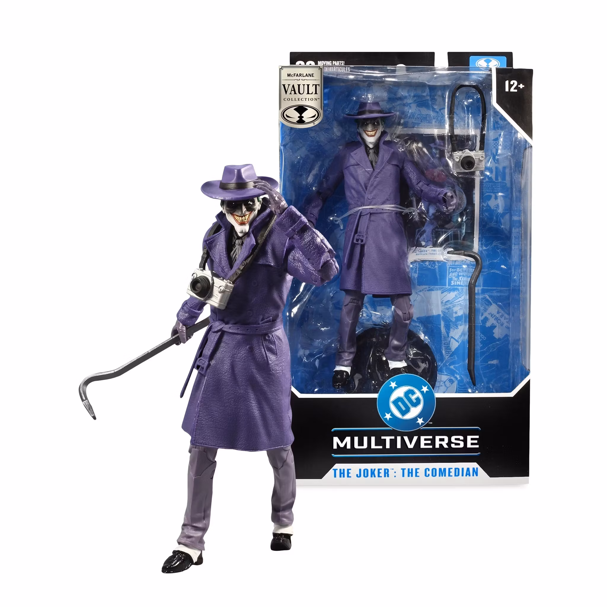 Batman: Three Jokers DC Multiverse McFarlane Vault Collection The Joker (The Comedian) Action Figure