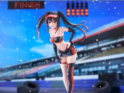 Date A Live V Tenitol Tall Kurumi Tokisaki (Race Queen Ver.) Figure