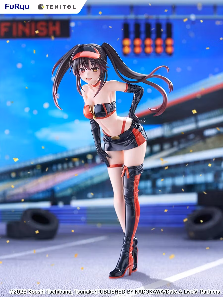 Date A Live V Tenitol Tall Kurumi Tokisaki (Race Queen Ver.) Figure