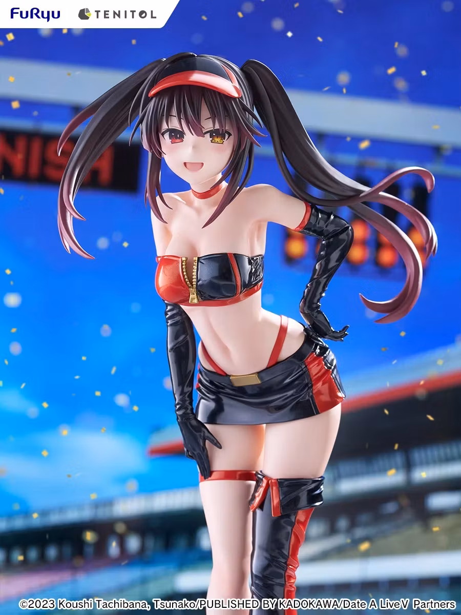 Date A Live V Tenitol Tall Kurumi Tokisaki (Race Queen Ver.) Figure