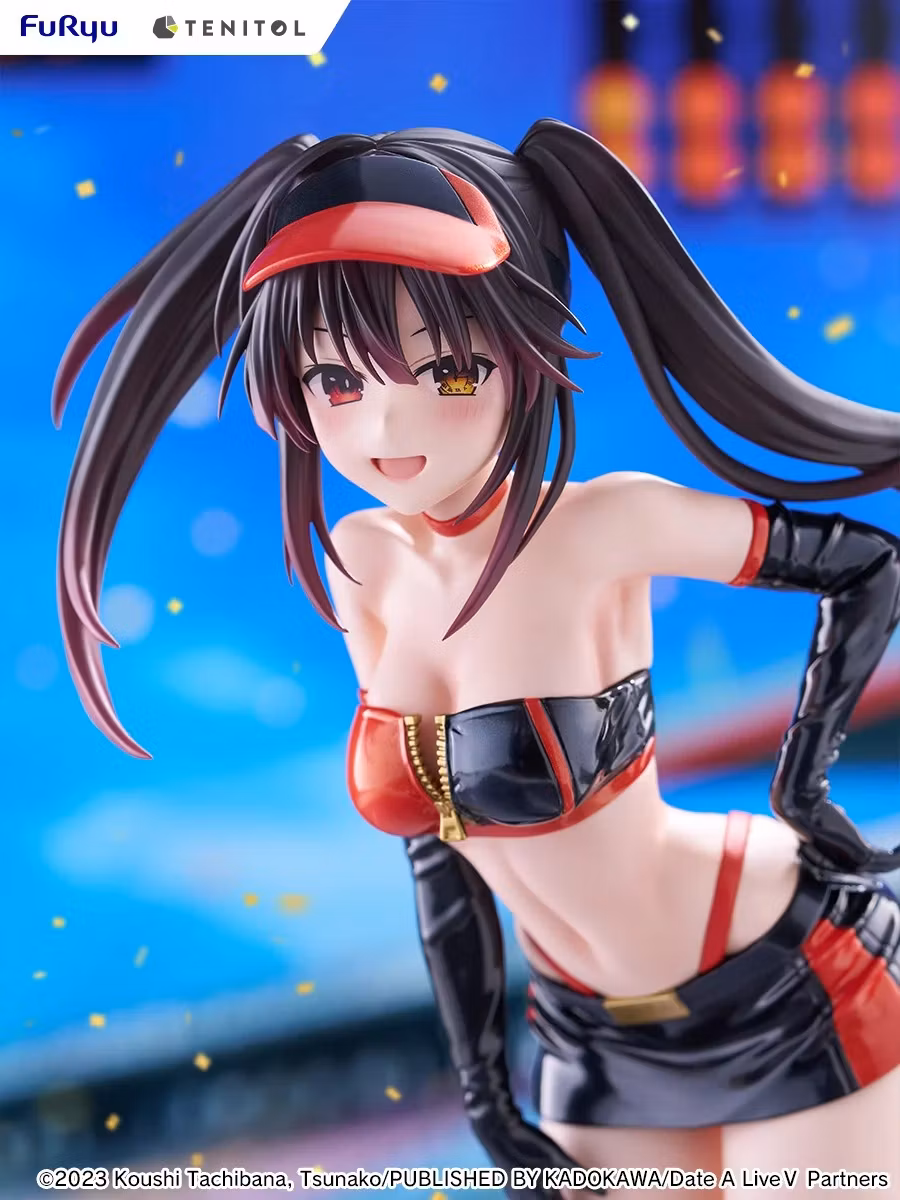 Date A Live V Tenitol Tall Kurumi Tokisaki (Race Queen Ver.) Figure