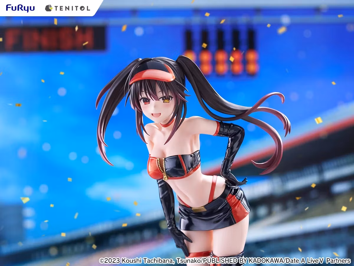 Date A Live V Tenitol Tall Kurumi Tokisaki (Race Queen Ver.) Figure
