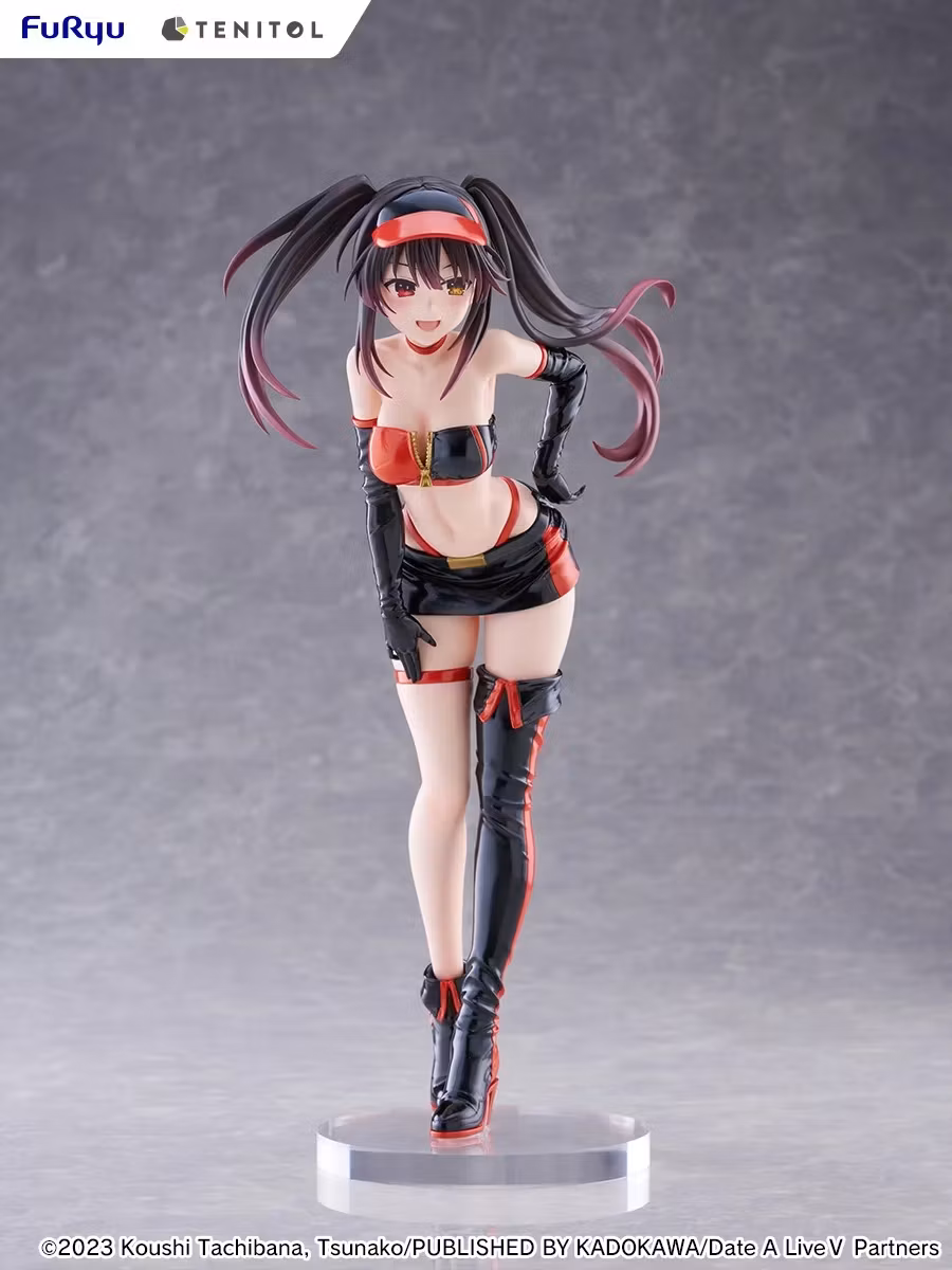 Date A Live V Tenitol Tall Kurumi Tokisaki (Race Queen Ver.) Figure