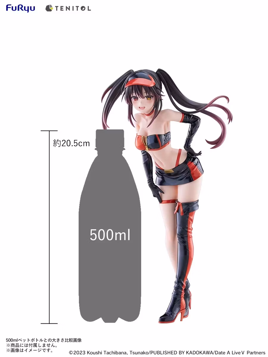 Date A Live V Tenitol Tall Kurumi Tokisaki (Race Queen Ver.) Figure
