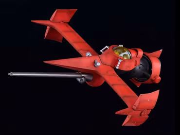 Cowboy Bebop Moderoid DX-Scale Swordfish II 1/48 Scale Model Kit