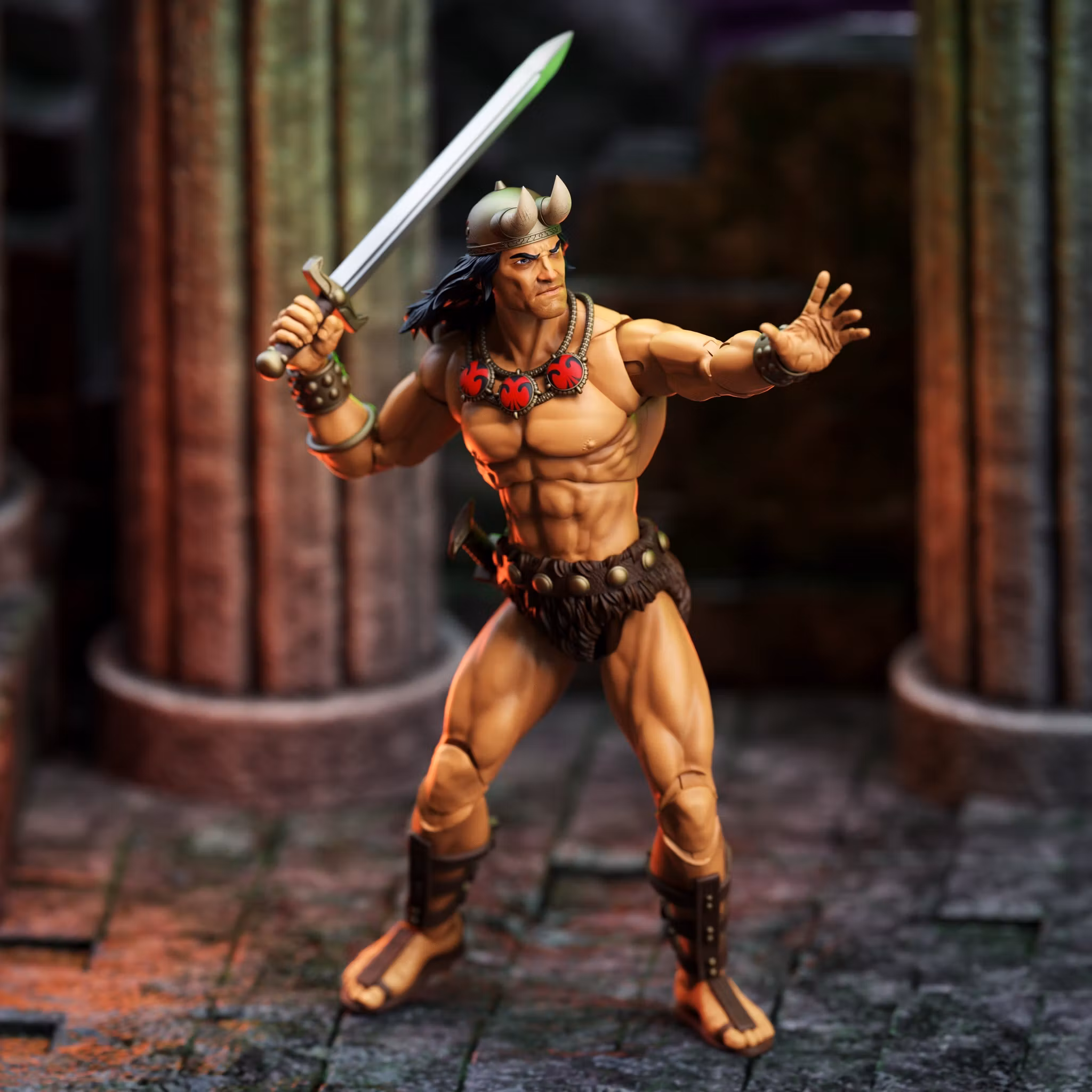 Conan the Barbarian: The Tower of the Elephant Epic H.A.C.K.S Young Conan & Yag-Kosha 1/12 Scale Action Figure Two-Pack