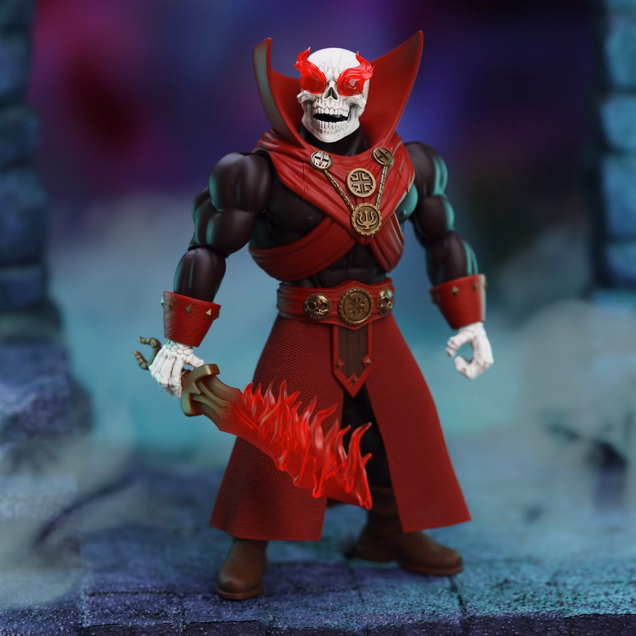 Immortal Champions Thulsa Doom- Undead Sorcerer Action Figure