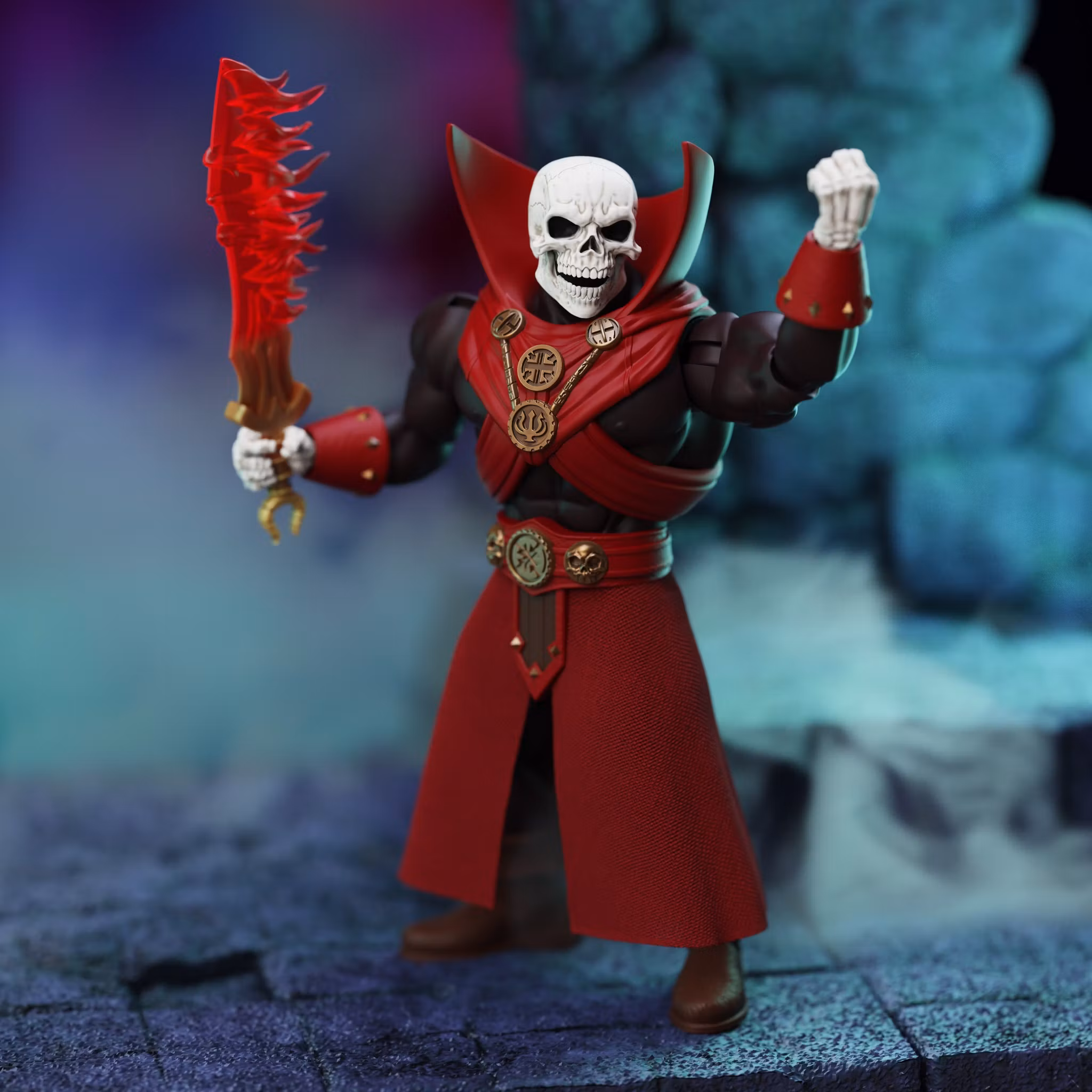 Immortal Champions Thulsa Doom- Undead Sorcerer Action Figure