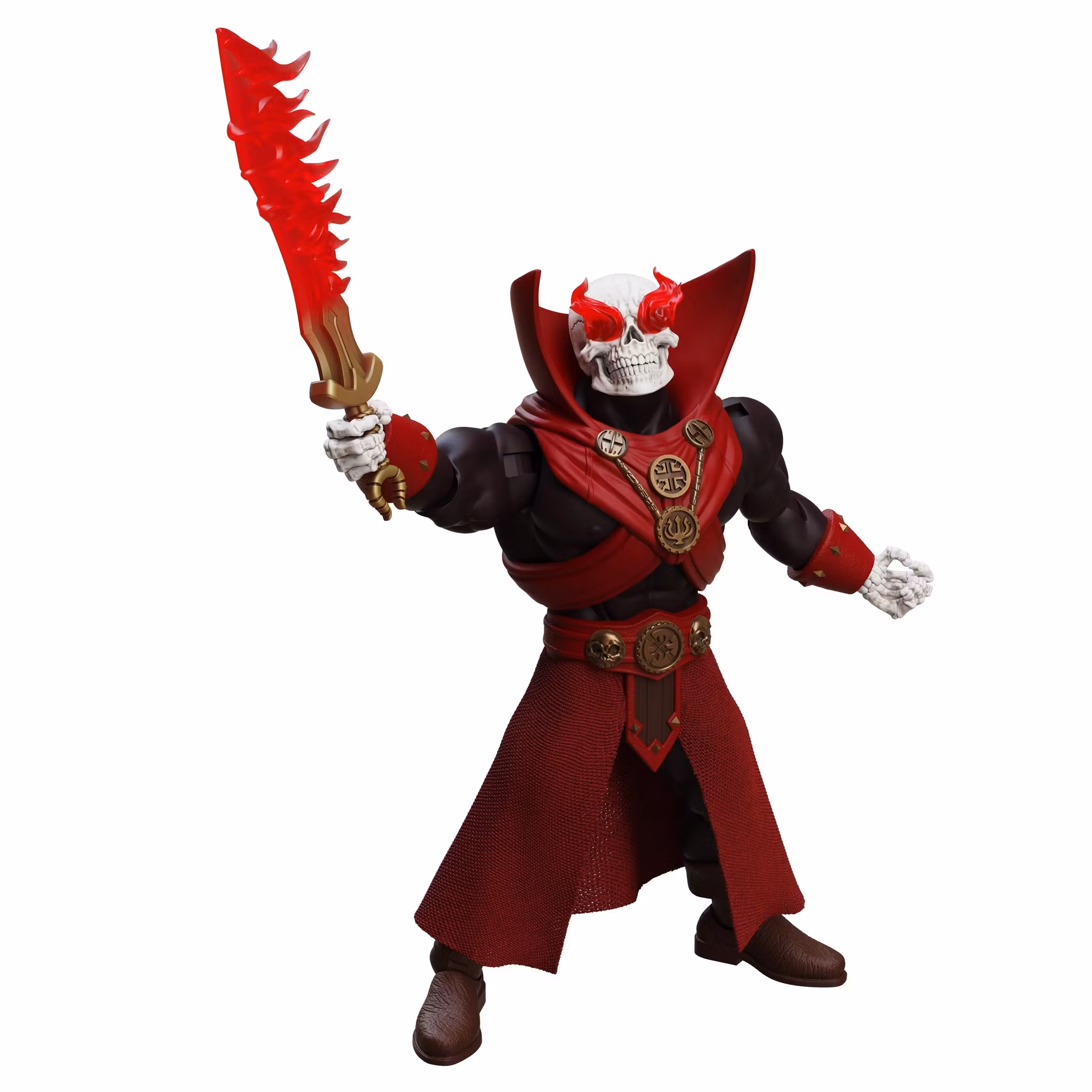Immortal Champions Thulsa Doom- Undead Sorcerer Action Figure
