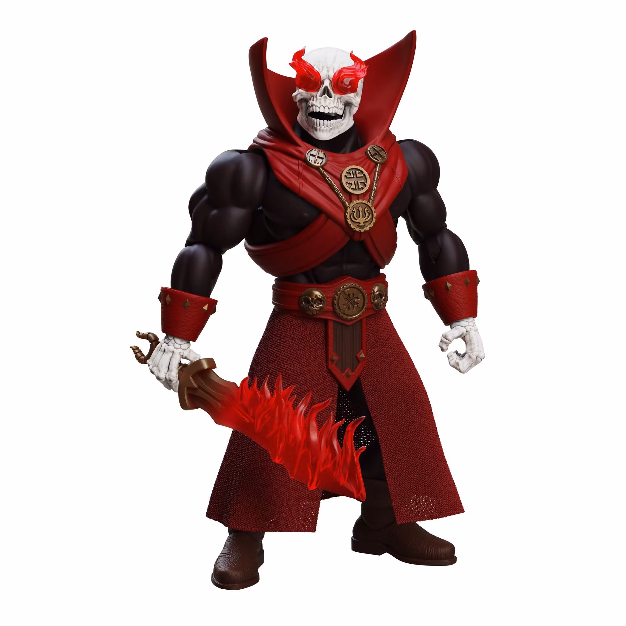 Immortal Champions Thulsa Doom- Undead Sorcerer Action Figure