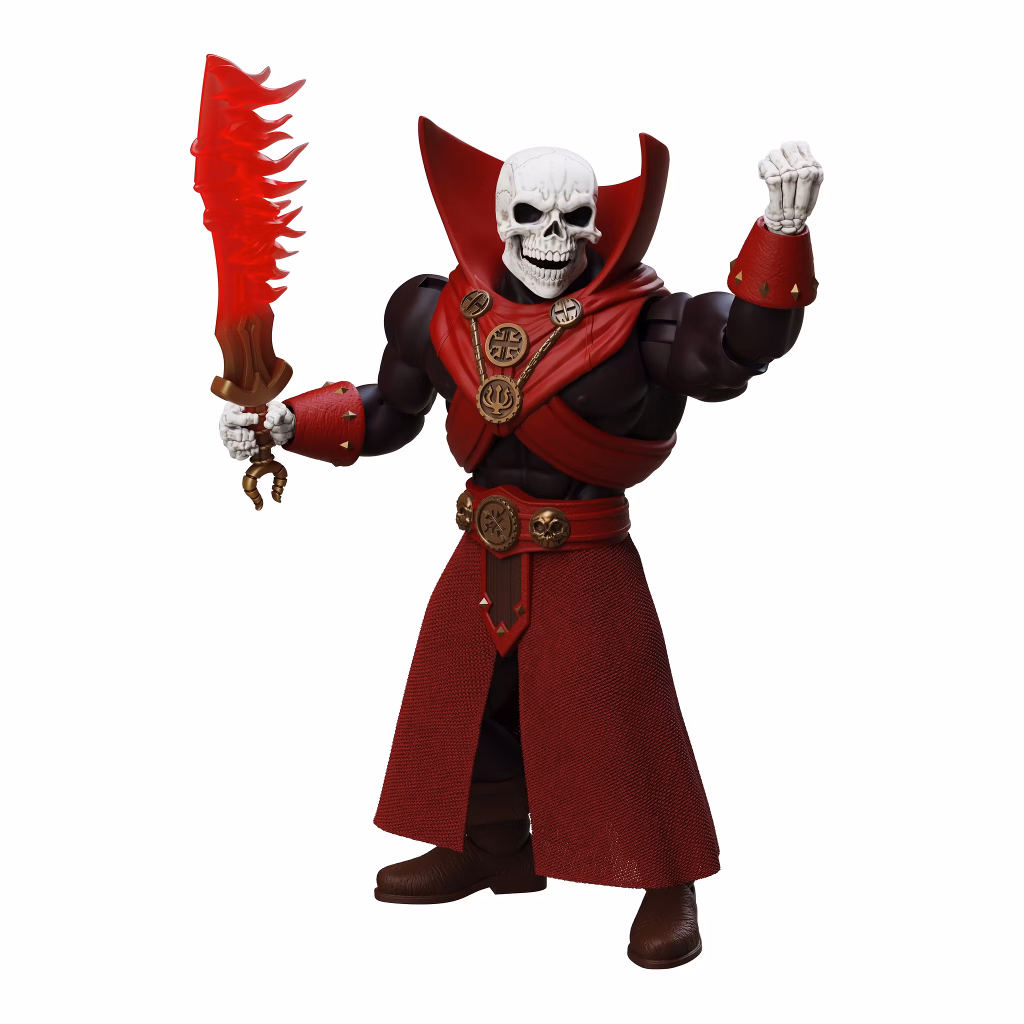 Immortal Champions Thulsa Doom- Undead Sorcerer Action Figure