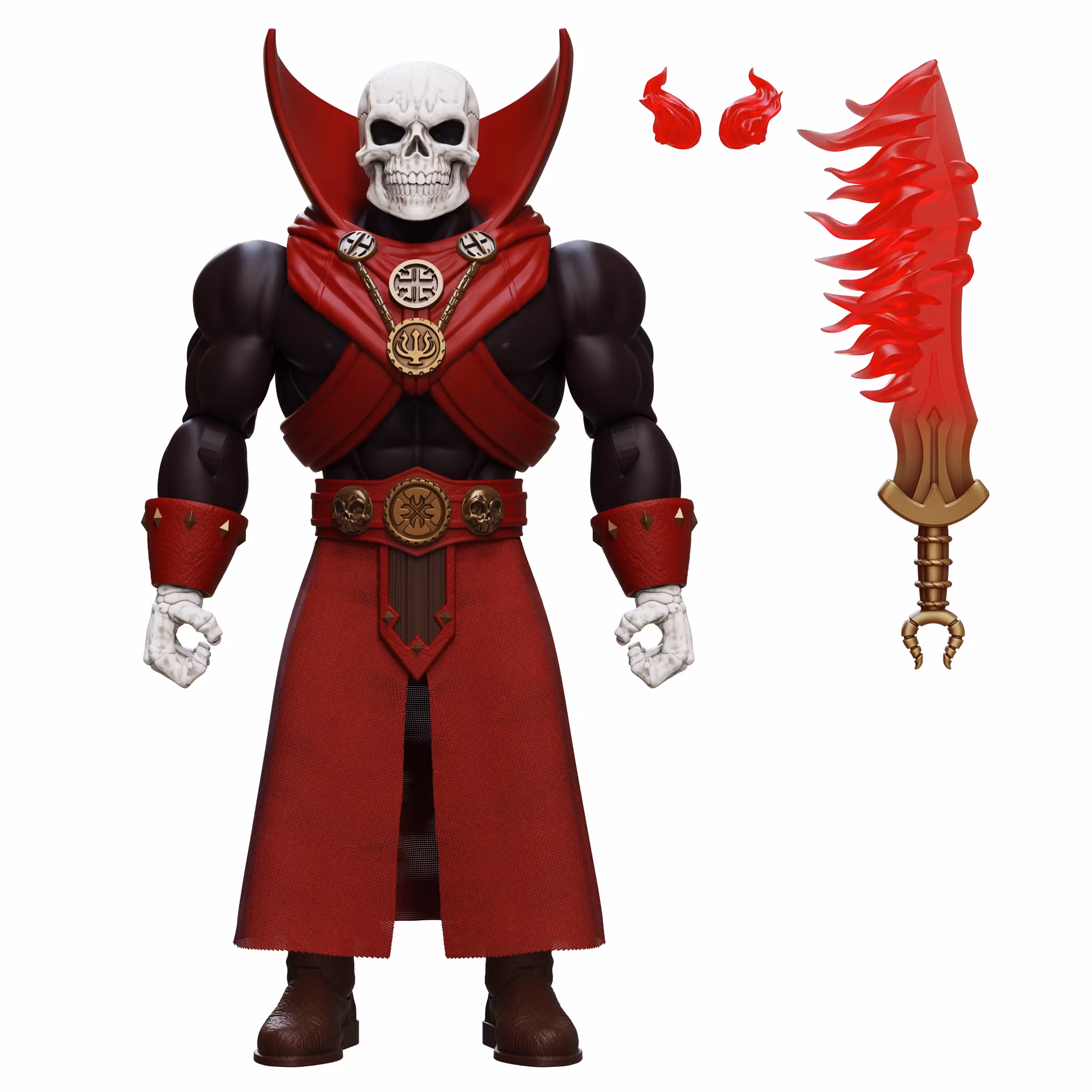 Immortal Champions Thulsa Doom- Undead Sorcerer Action Figure