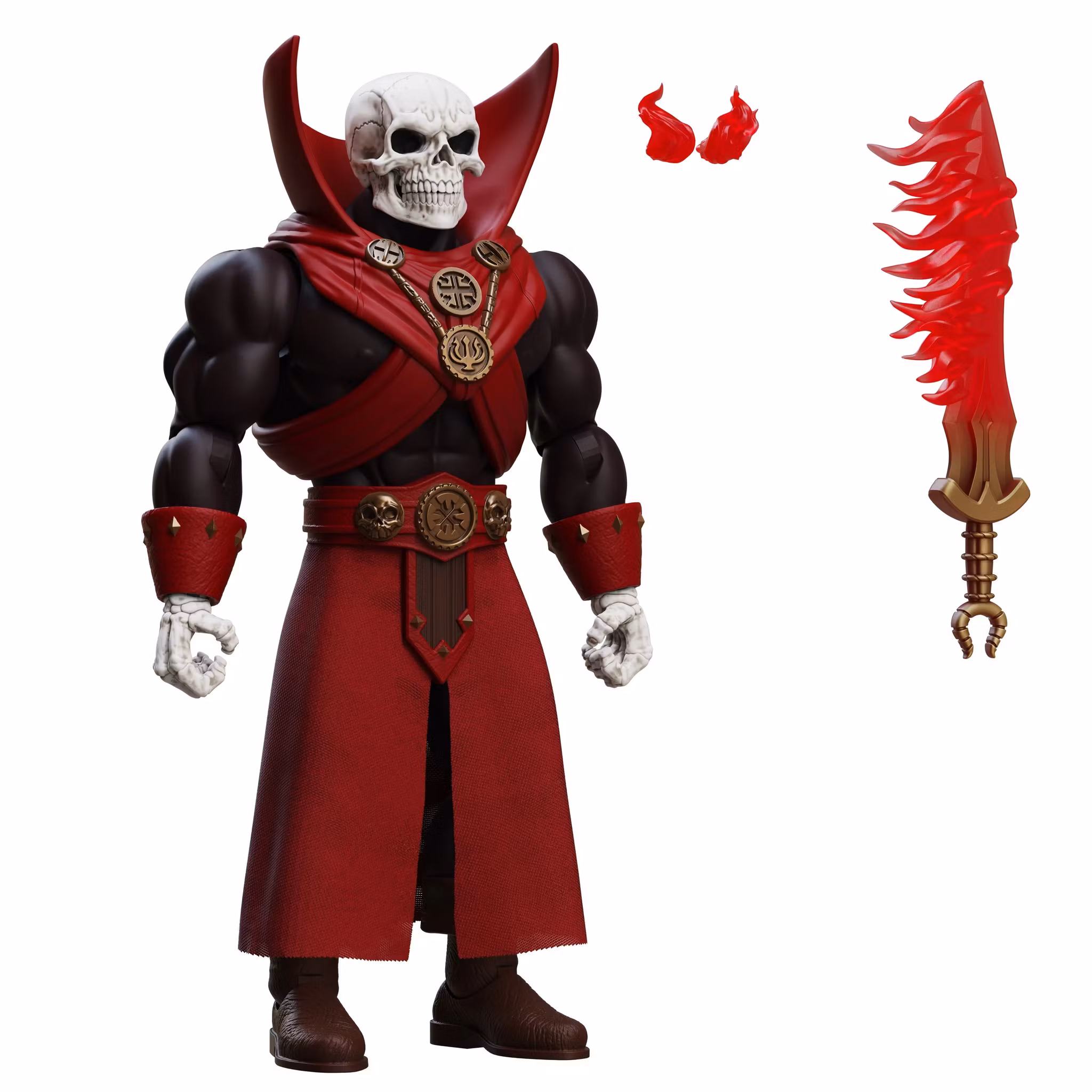 Immortal Champions Thulsa Doom- Undead Sorcerer Action Figure