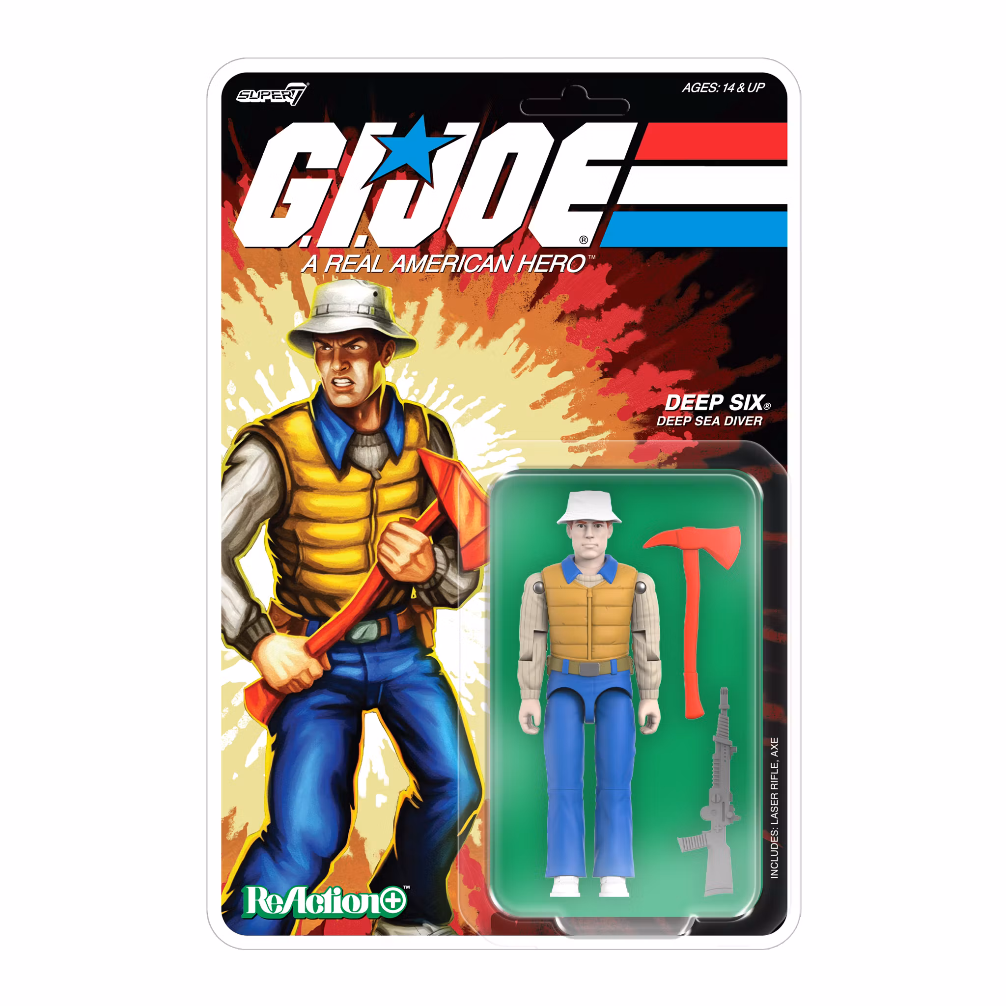 G.I. Joe ReAction+ Deep Six (Comic) Action Figure