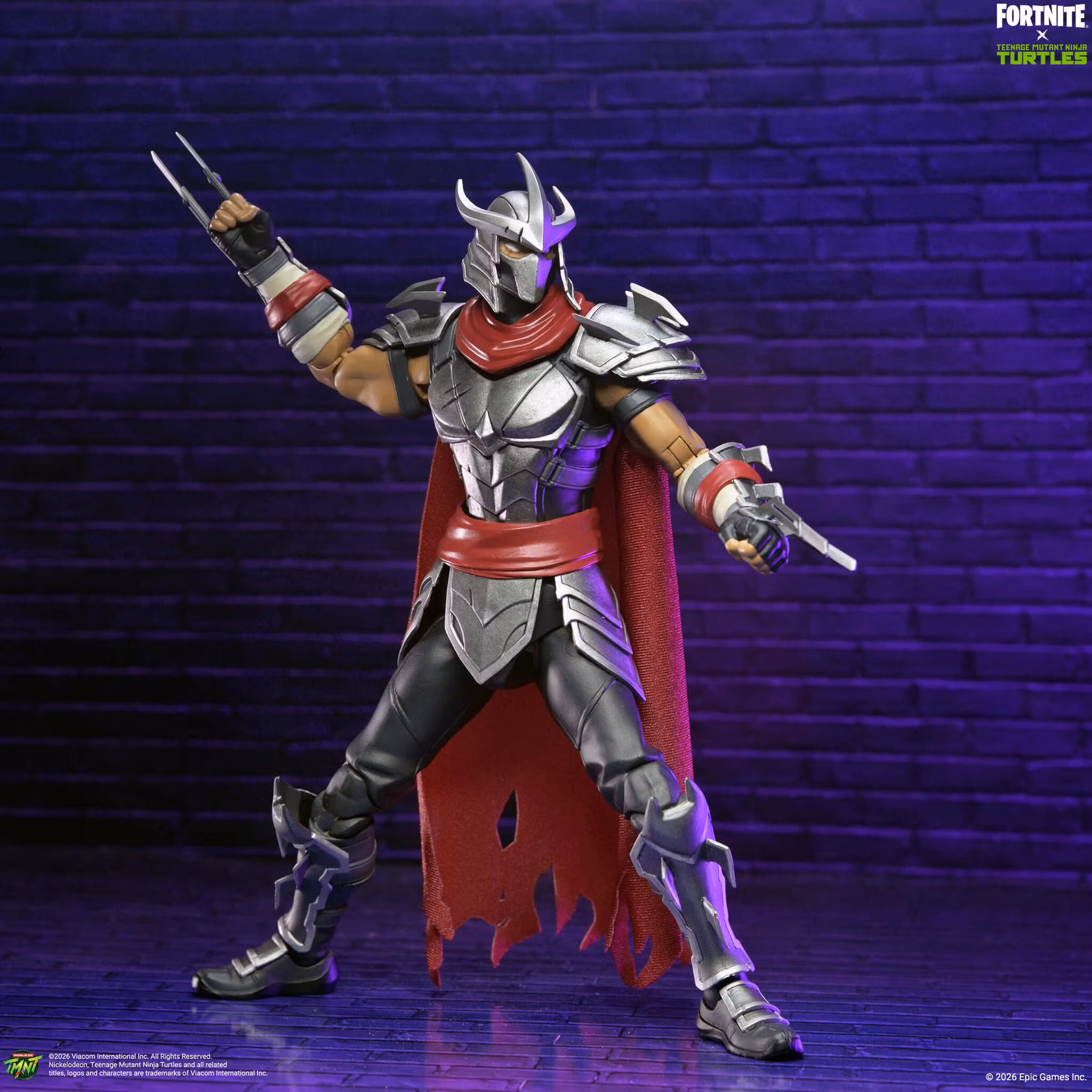 Fortnite x Teenage Mutant Ninja Turtles Shredder Action Figure
