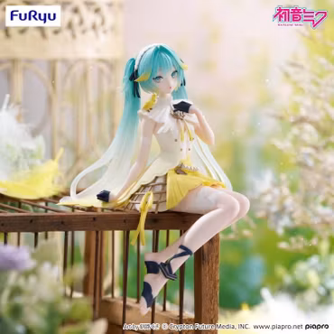 Vocaloid Hatsune Miku (Canary Bird) Noodle Stopper Figure