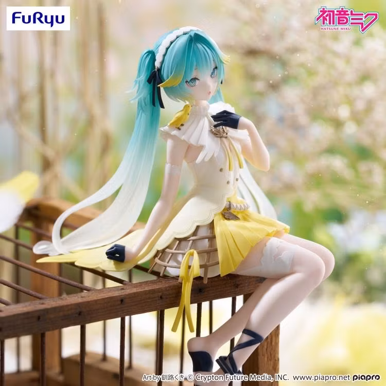 Vocaloid Hatsune Miku (Canary Bird) Noodle Stopper Figure