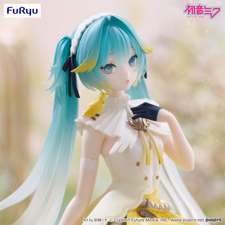 Vocaloid Hatsune Miku (Canary Bird) Noodle Stopper Figure